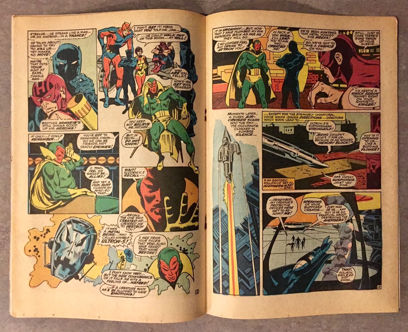 The Avengers #57 FN 6.0 FINE Oct 1968 1st Appearance of the Vision INFINITY WAR