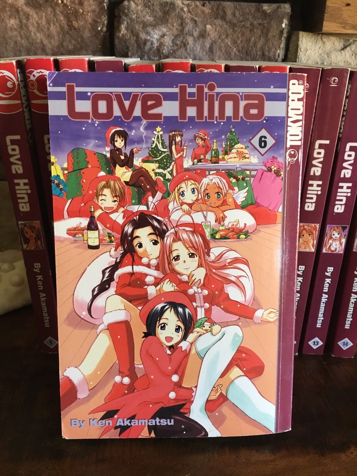 ** LOVE HINA VOLUMES  1-14  (COMPLETE SET) English -TOKYOPOP MANGALOT