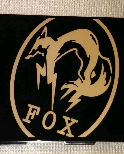 METAL GEAR SOLID V GROUND ZEROS PS4 FOX EDITION HDD BAY COVER