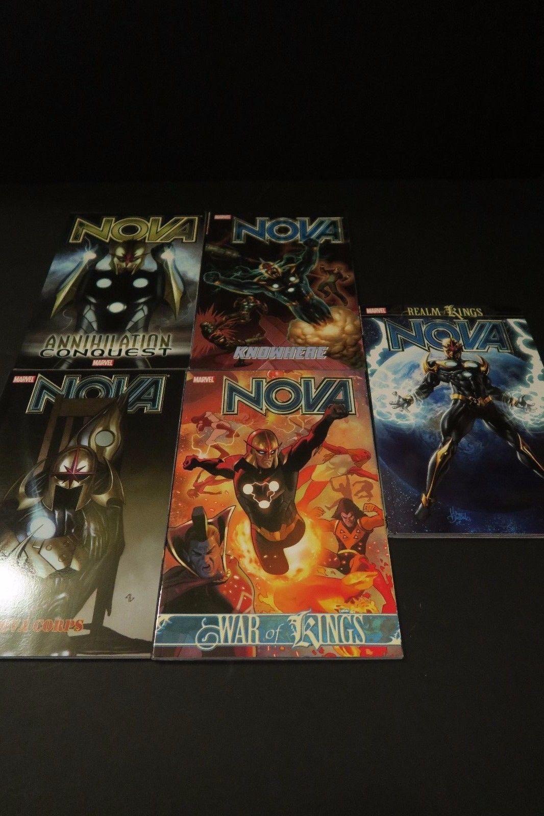 Nova - Richard Rider (2007) Graphic Novel LOT volumes 1,2,4,5,6 Marvel TPB