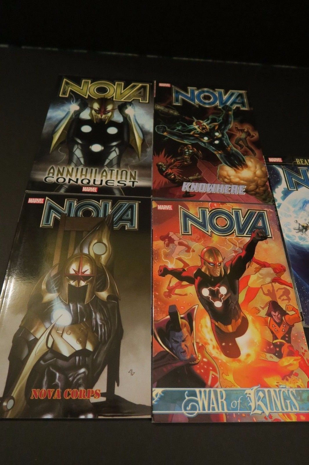 Nova - Richard Rider (2007) Graphic Novel LOT volumes 1,2,4,5,6 Marvel TPB