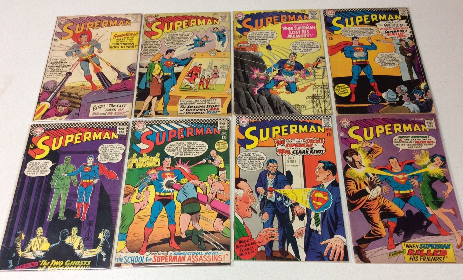 Superman Silver/ Bronze Age Lot! 30 Total! Cool Books! DC Comics 1963