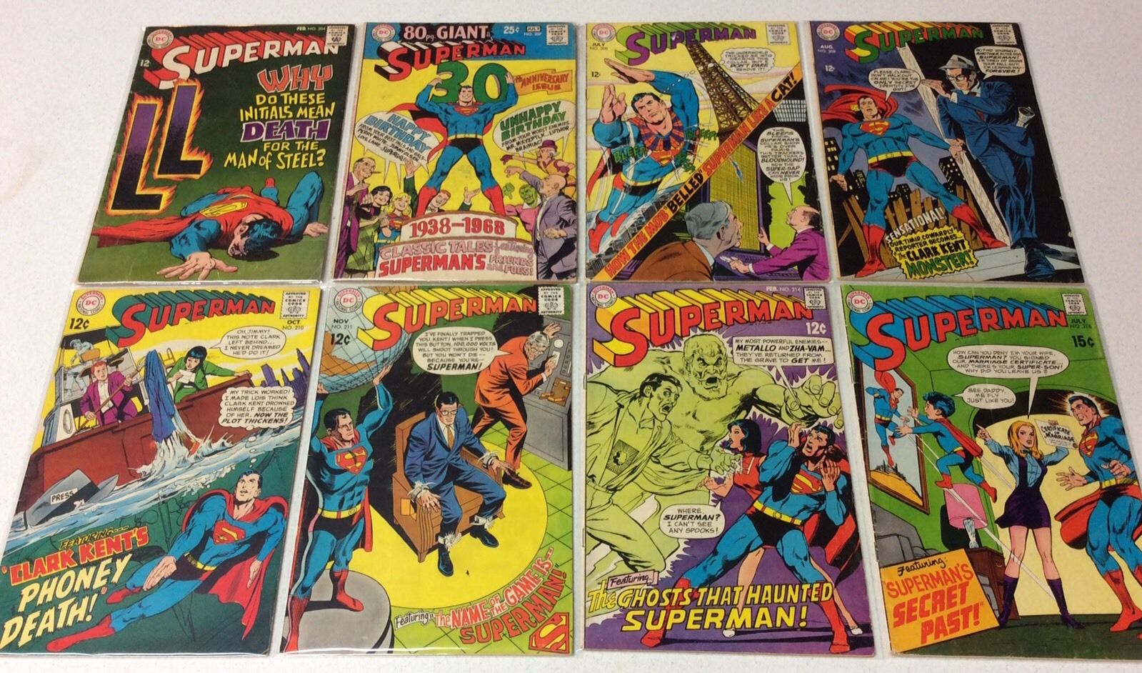 Superman Silver/ Bronze Age Lot! 30 Total! Cool Books! DC Comics 1963