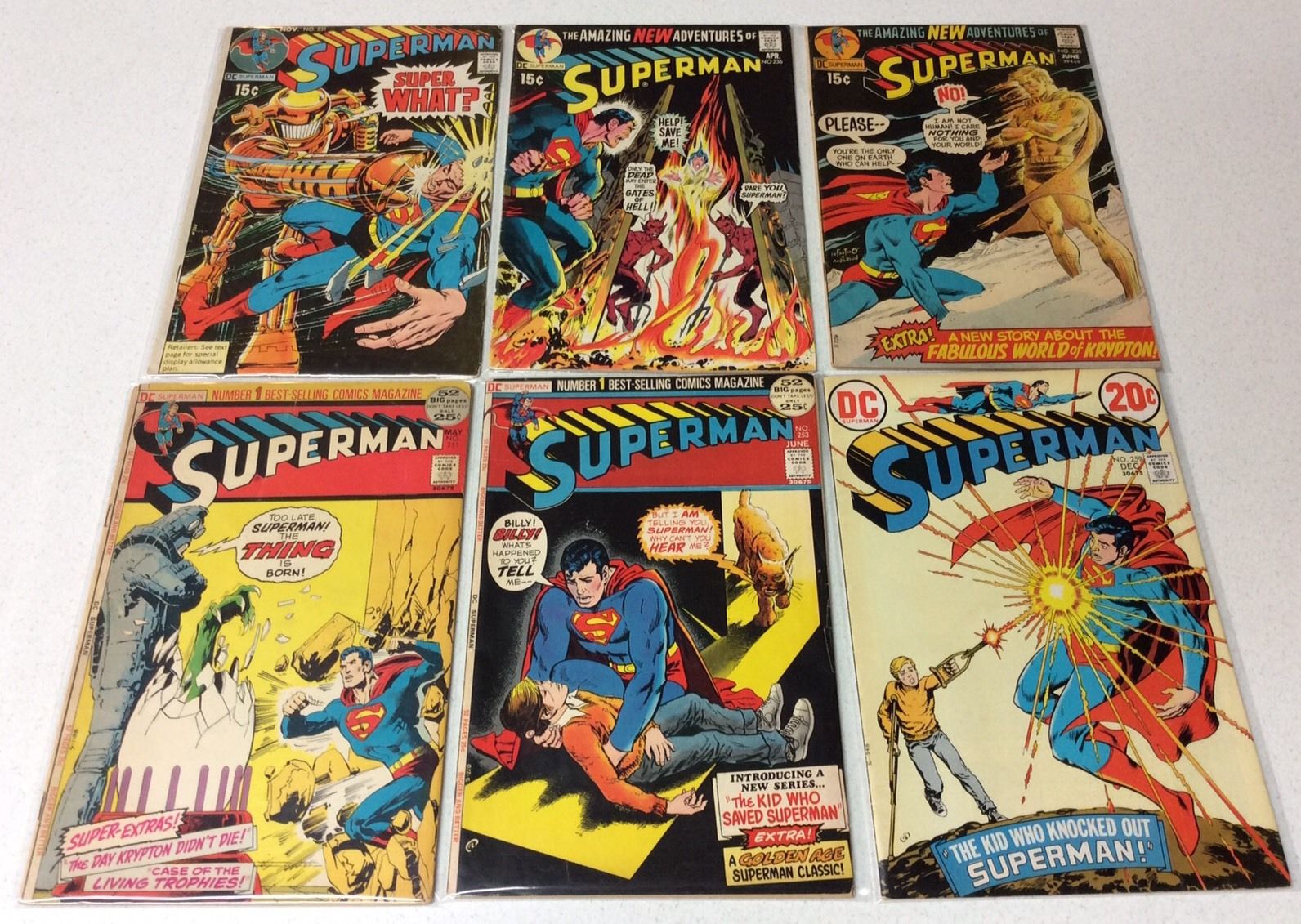 Superman Silver/ Bronze Age Lot! 30 Total! Cool Books! DC Comics 1963