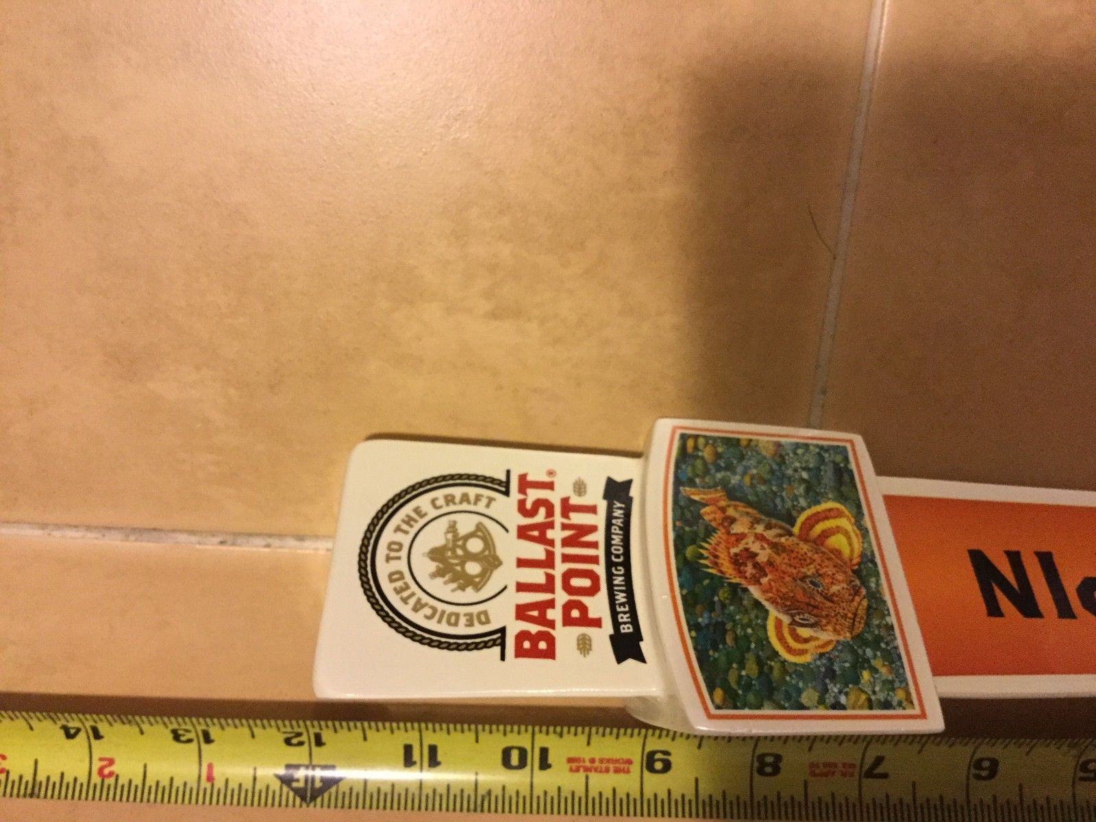 New in Box, Ballast Point Sculpin IPA Beer Handle Tap! See Pics!