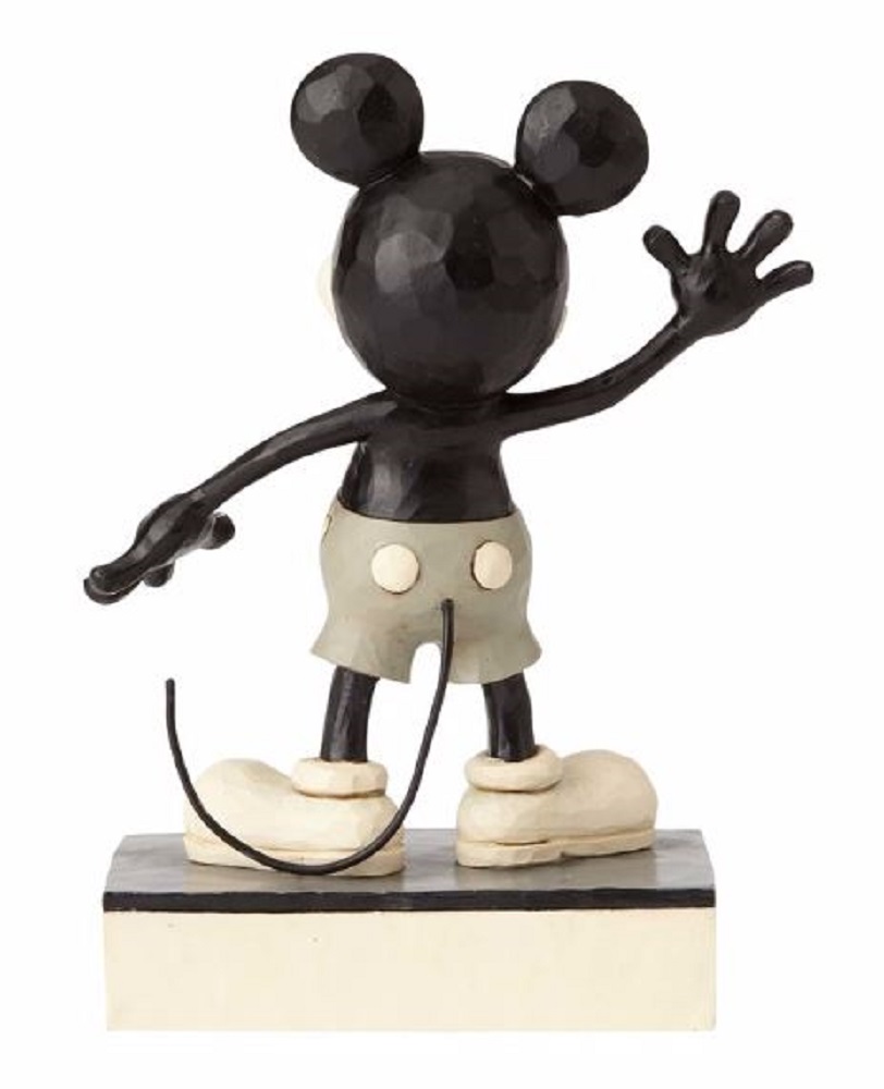 Jim Shore Disney Get a Horse Black White Minnie and Mickey Mouse Figurine Set 2