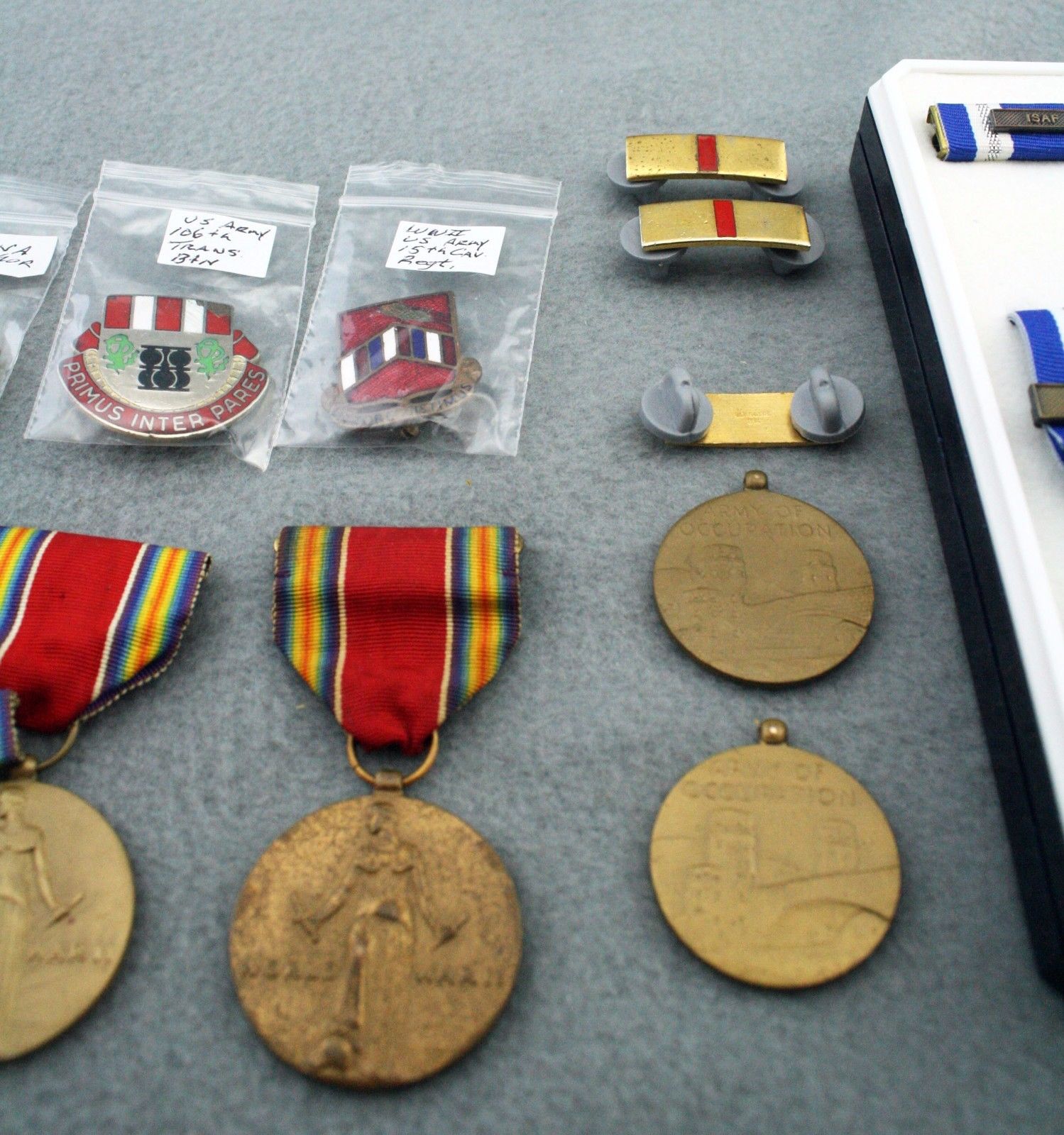 Lot of 15 Vintage WWII Military Army, Marine NATO Navy Pins Medals