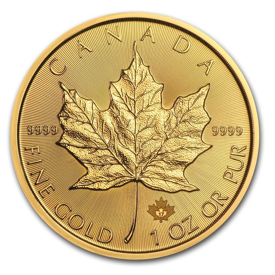 2017 Canada 1 oz Gold Maple Leaf Coin Brilliant Uncirculated - SKU #115850