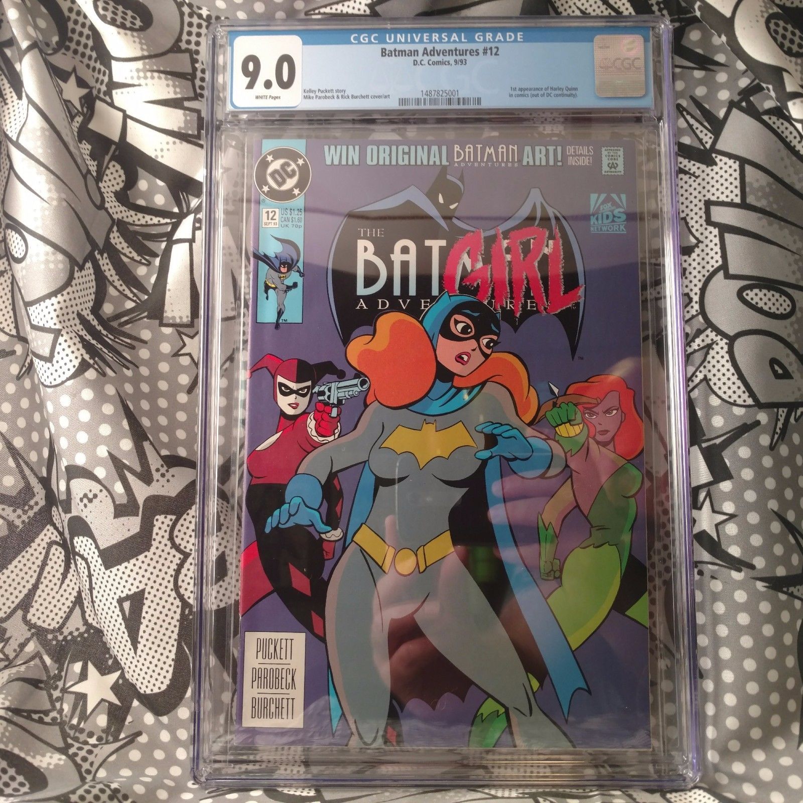 Batman Adventures #12 DC Comics 1st Appearance Harley Quinn CGC 9.0 White Pages