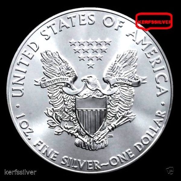 2015  AMERICAN SILVER EAGLE COIN  {BU - UNC}  1 OUNCE  .999  FINE SILVER BULLION