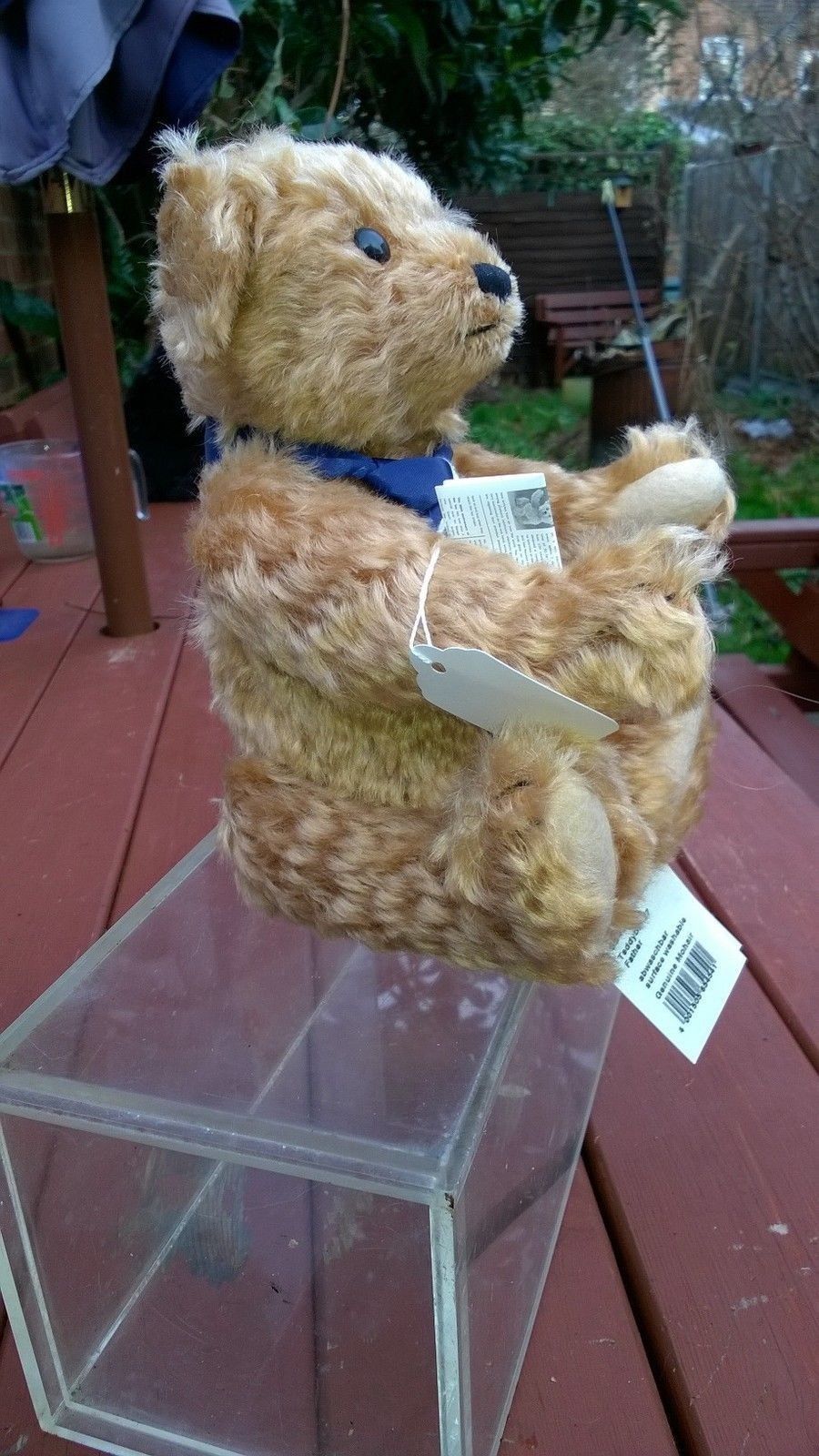 Genuine Mohair Steiff  'Father' Teddy Bear, never used with Button