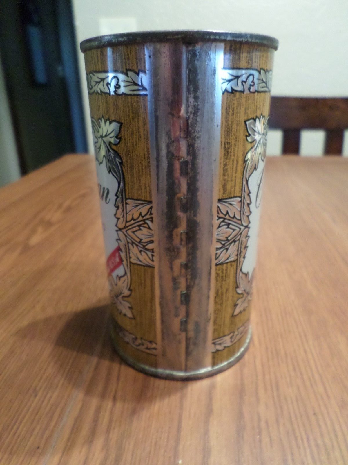 Rare Beauty Hi Grade Vintage Canadian Ace BOCK Chicago Flat Top Beer Can