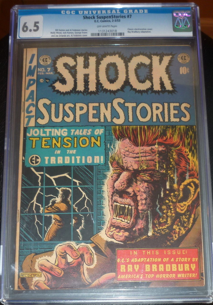 Shock Suspenstories 7 1953 CGC 6.5 EC comics