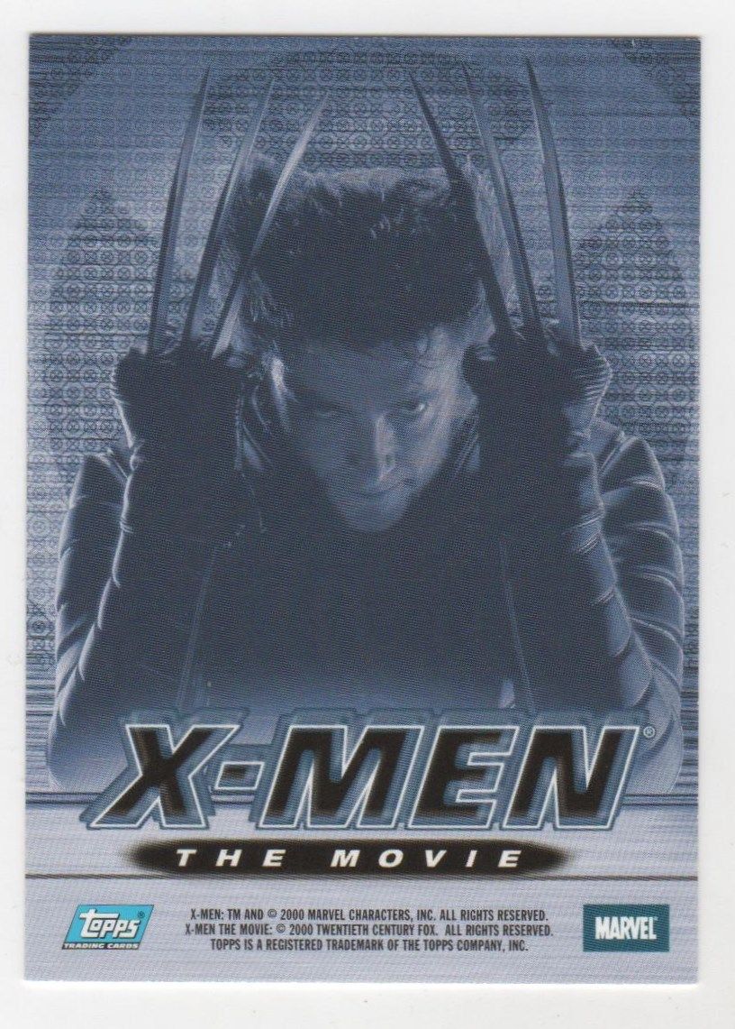 Hugh Jackman as Wolverine X-Men the Movie Autograph Card 2000 Topps