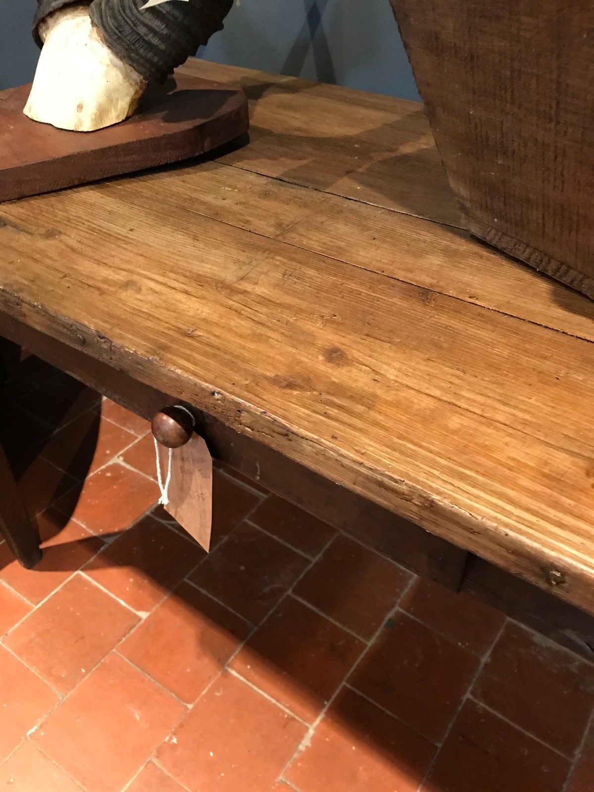 Lovely Antique French Country Farmhouse Kitchen Dining Table