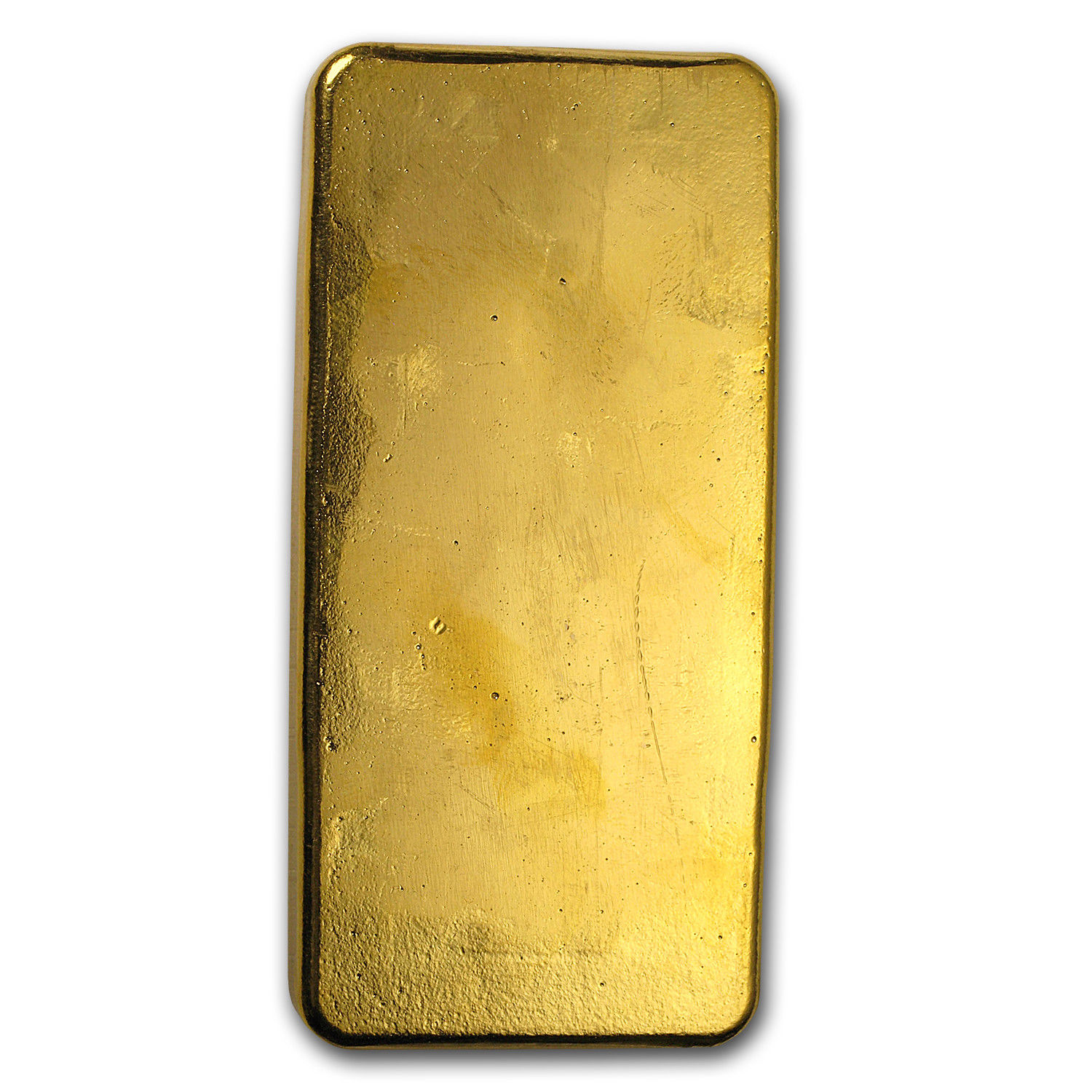 10 oz Gold Bar - Republic Metals Corporation (Cast w/Assay)