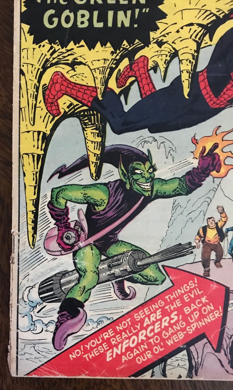 The Amazing Spider-Man 14. 1st appearance Green Goblin. Marvel Comics. VG