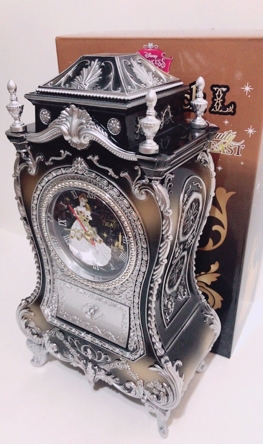 US Seller Disney Japan Beauty And The Beast Princess Castle Clock