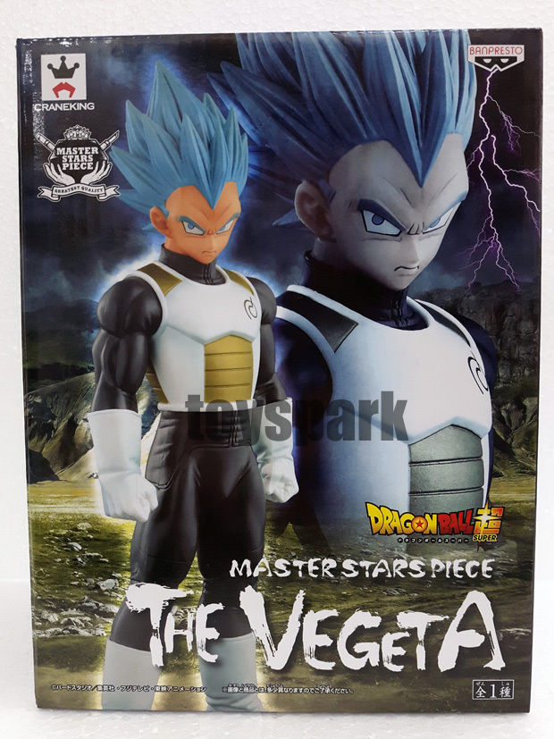 BANPRESTO Dragonball Z Master Stars Piece MSP SUPER SAIYAN GOD SS VEGETA figure