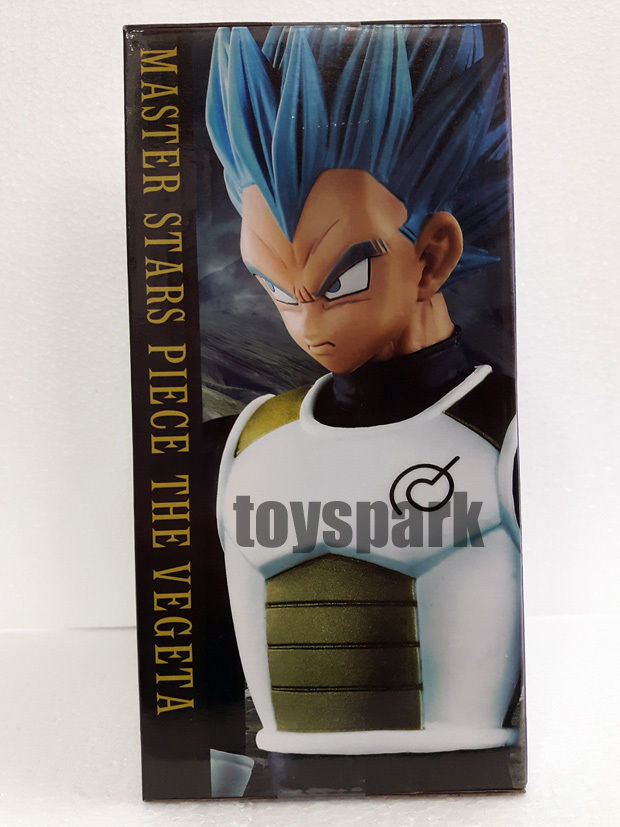 BANPRESTO Dragonball Z Master Stars Piece MSP SUPER SAIYAN GOD SS VEGETA figure