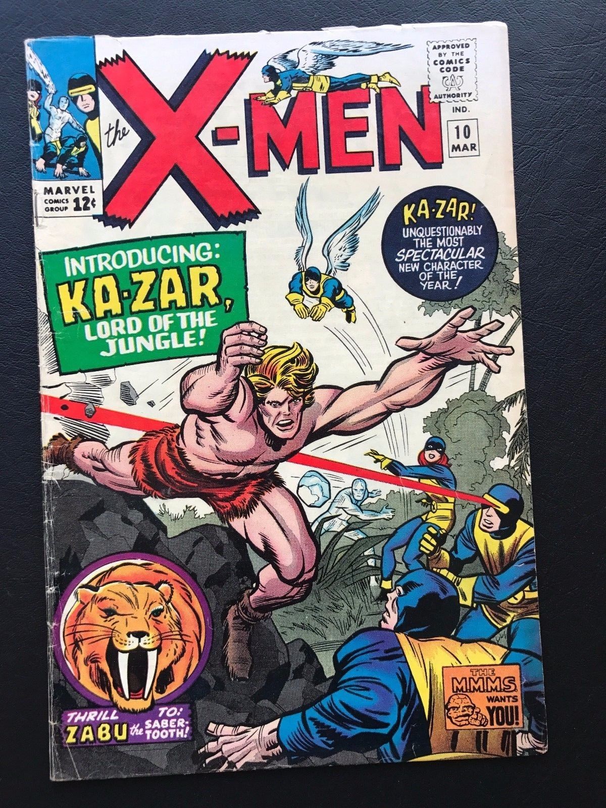 The X-Men #10 Collection Uncanny 1st appearance Ka-Zar Silver Age Stan Lee