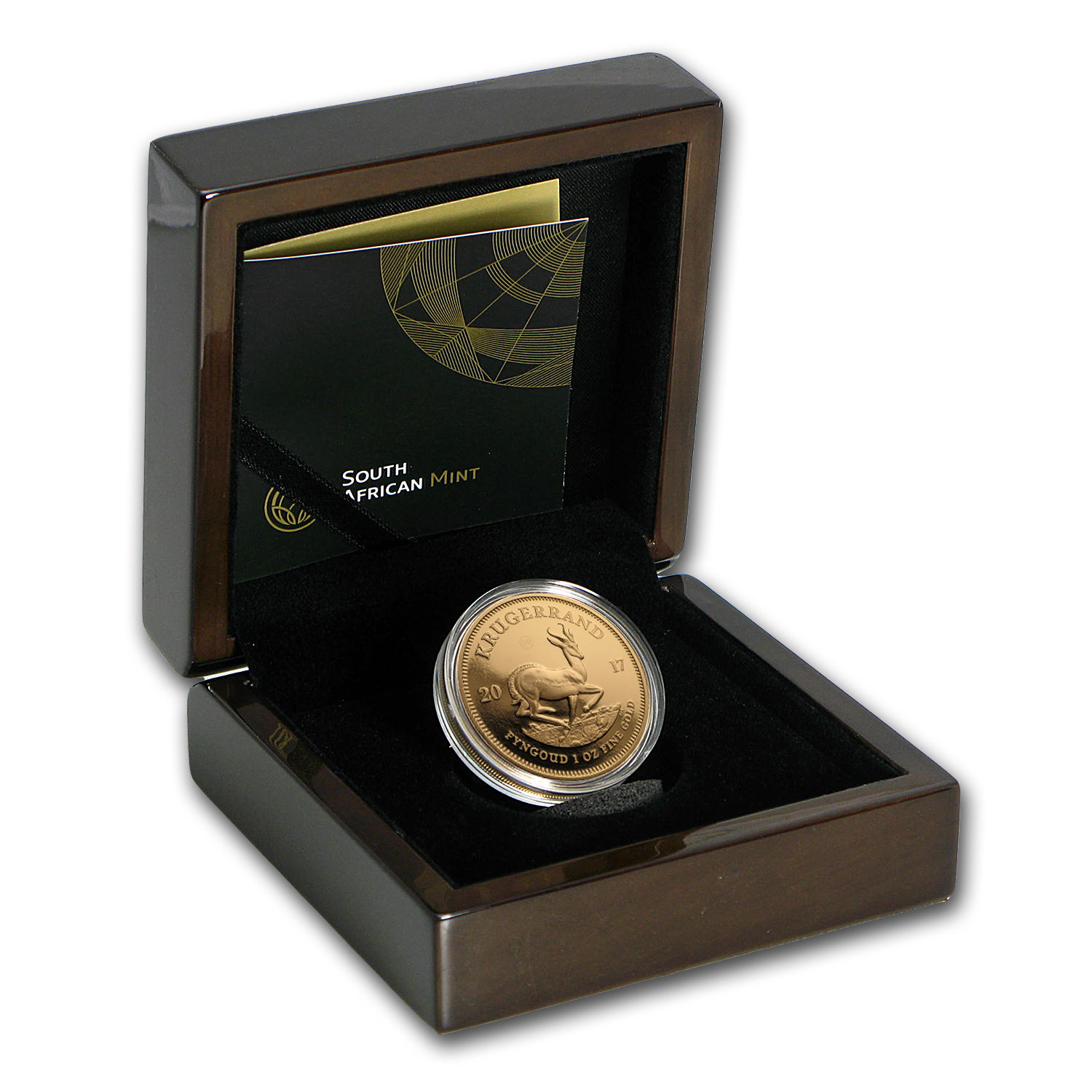 2017 South Africa 1 oz Proof Gold Krugerrand - SKU #105152