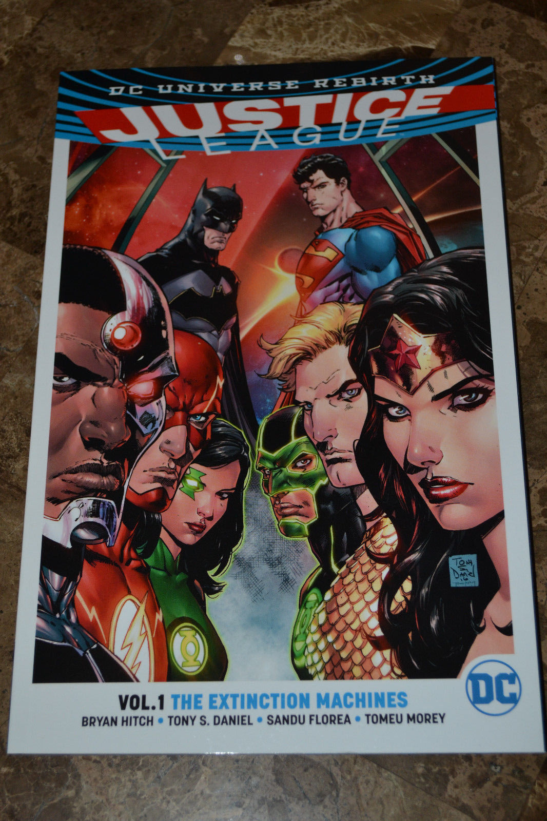 DC Universe REBIRTH Justice League Volume 1-3 TPB's