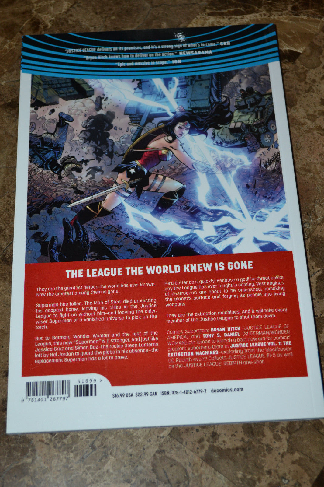 DC Universe REBIRTH Justice League Volume 1-3 TPB's