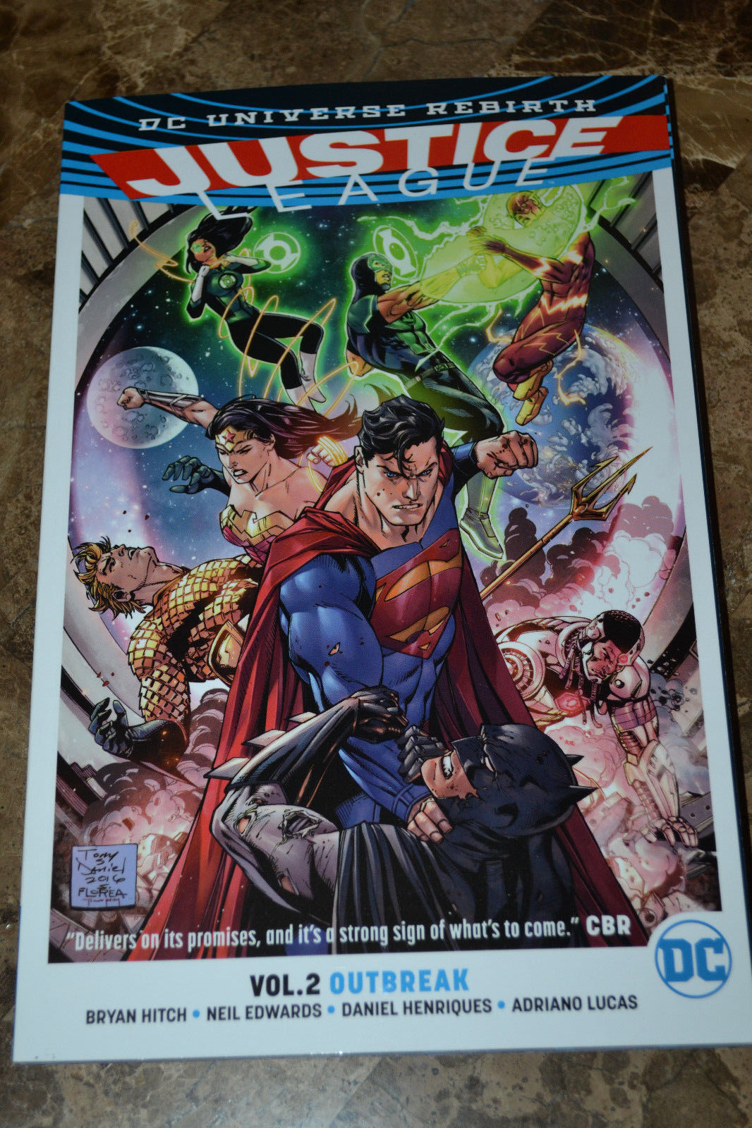 DC Universe REBIRTH Justice League Volume 1-3 TPB's