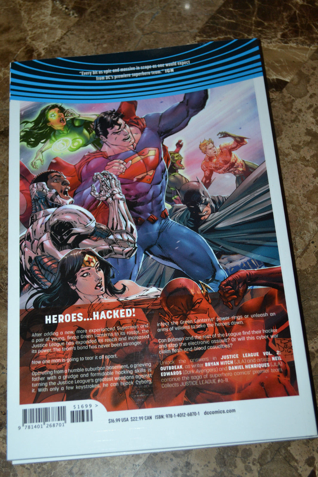 DC Universe REBIRTH Justice League Volume 1-3 TPB's