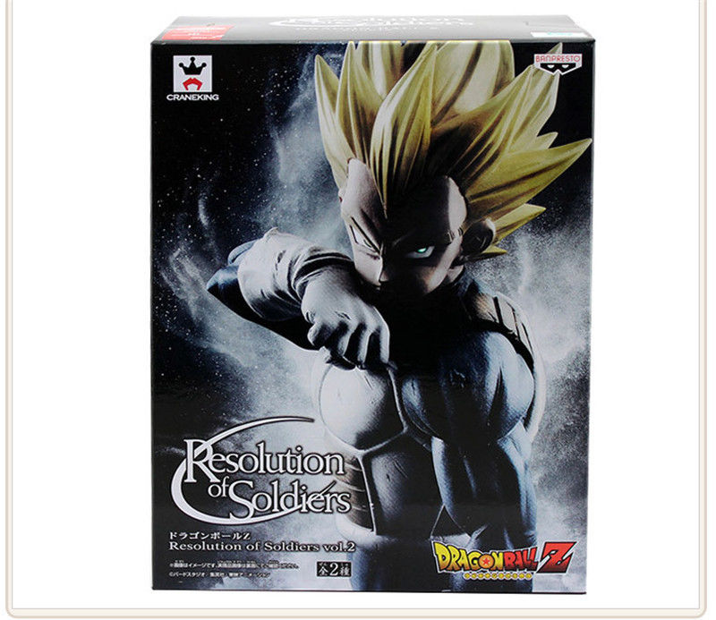 Dragon Ball Z Resolution of Soldiers Vegeta Awaken 56# Super Saiyan ROS Figure