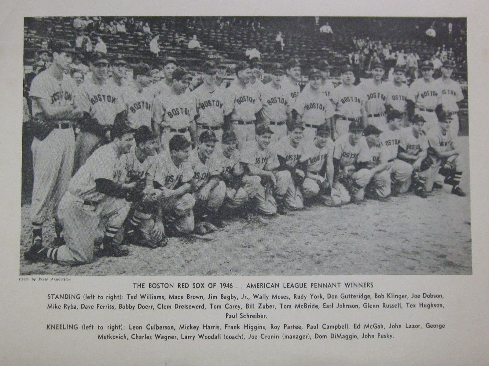 1946 December Baseball Magazine St. Louis Cardinals World Series cover