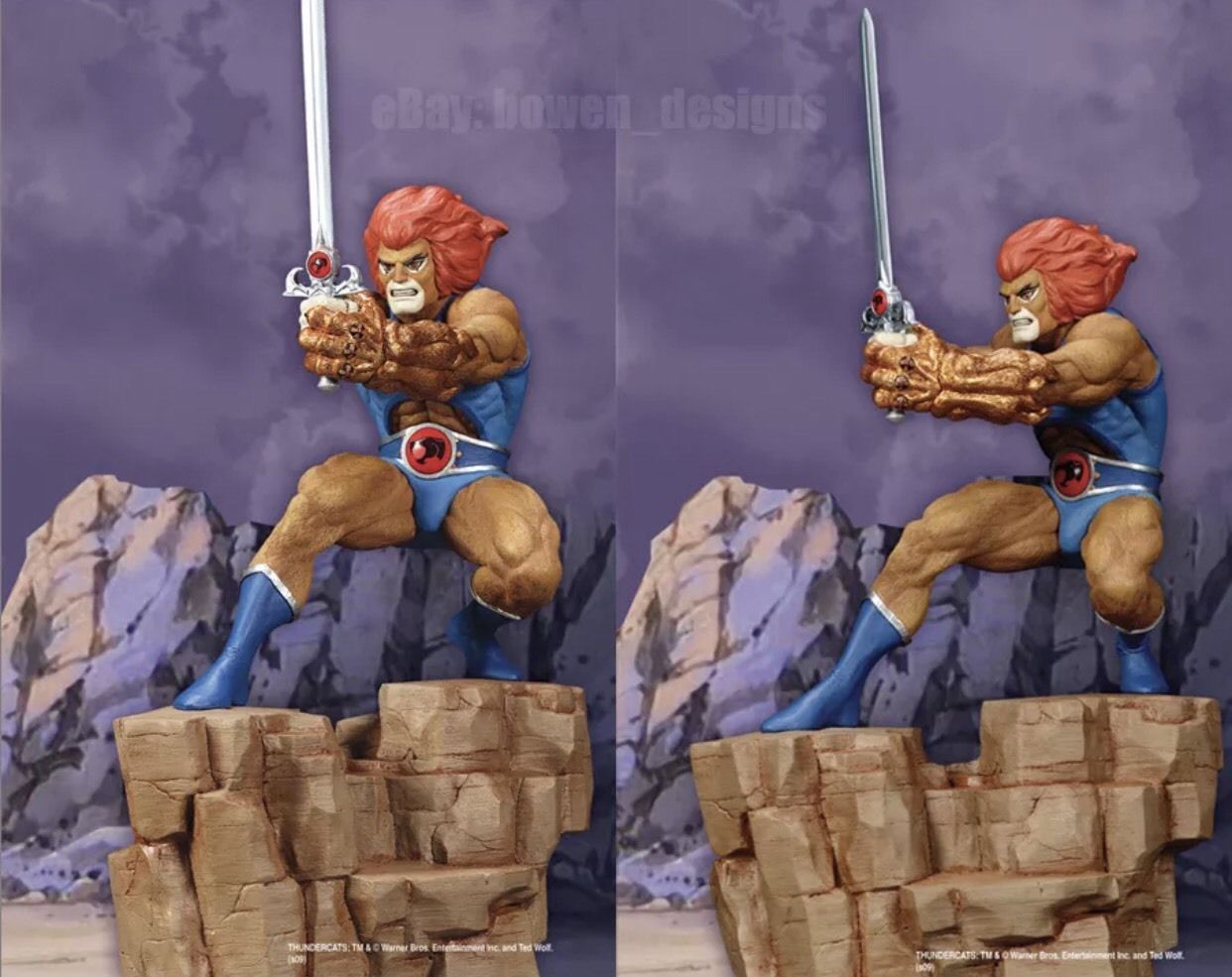 Hard Hero Classic Thundercats 1/7th Scale LION-O Limited Statue,not sideshow