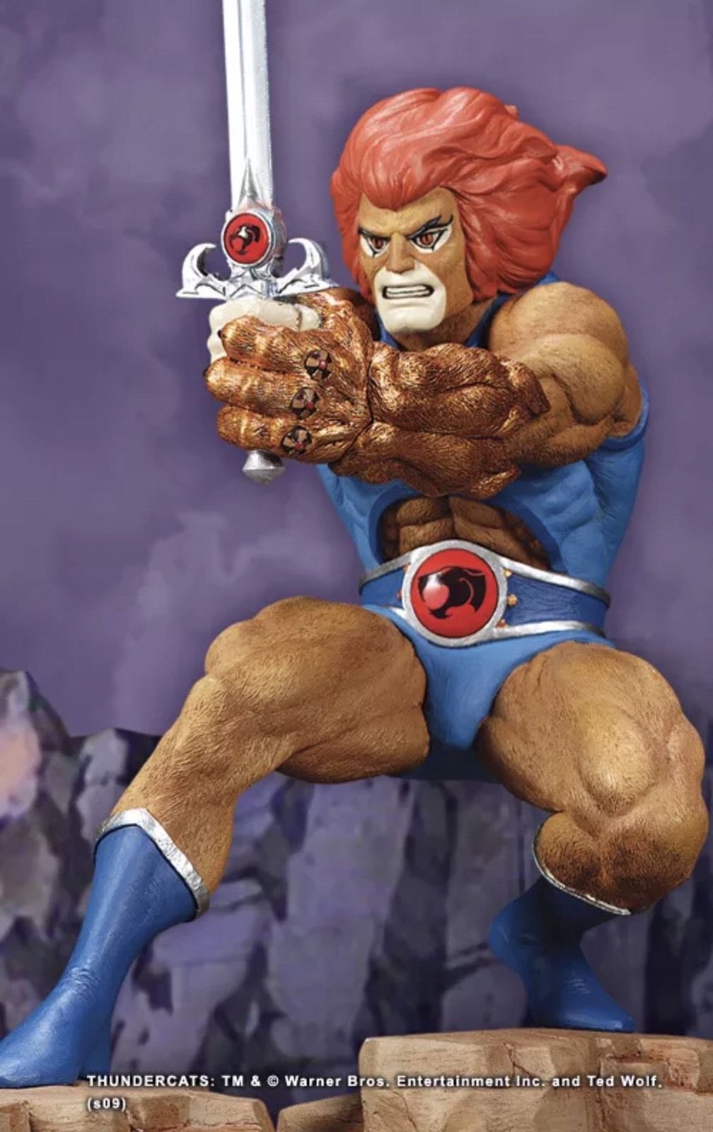 Hard Hero Classic Thundercats 1/7th Scale LION-O Limited Statue,not sideshow