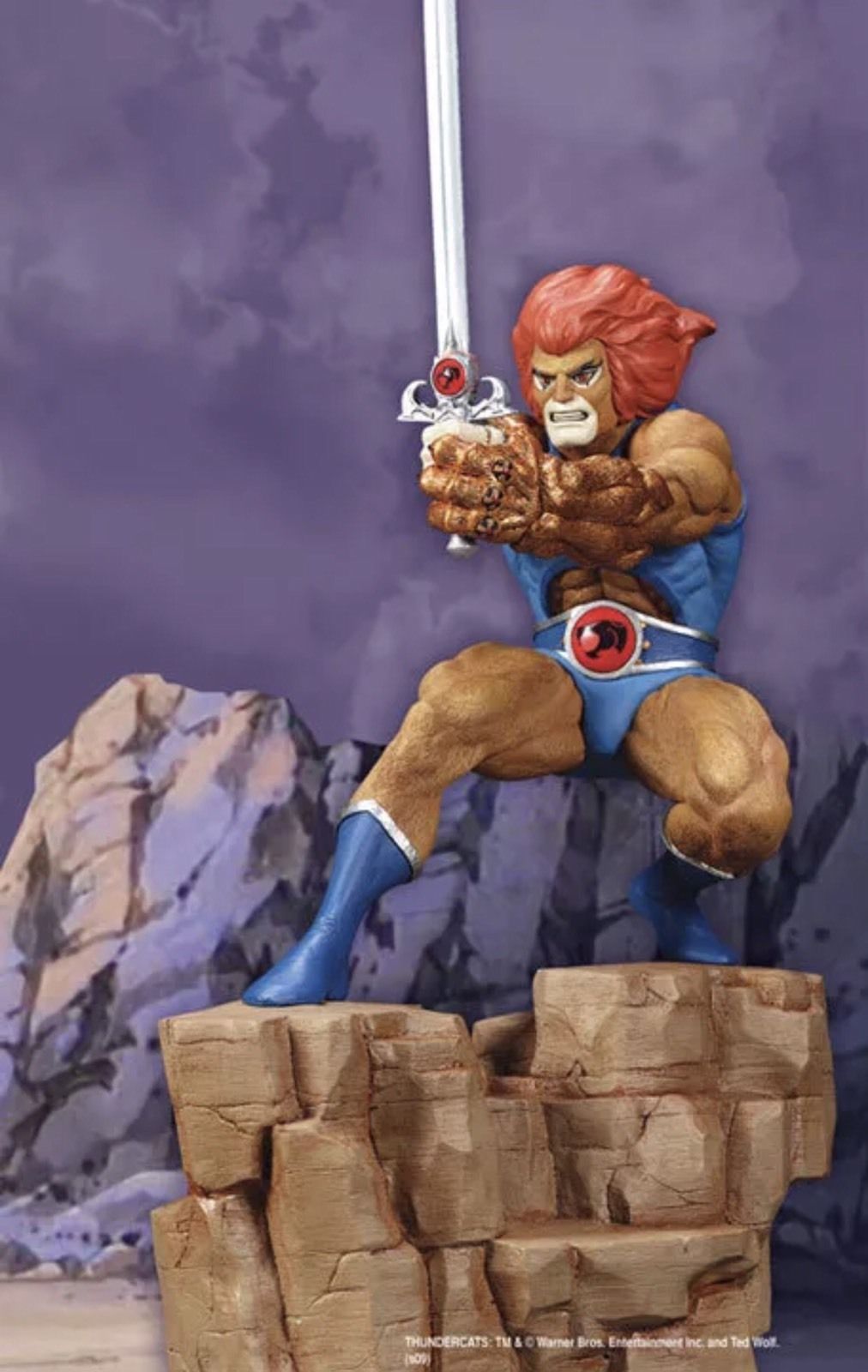 Hard Hero Classic Thundercats 1/7th Scale LION-O Limited Statue,not sideshow