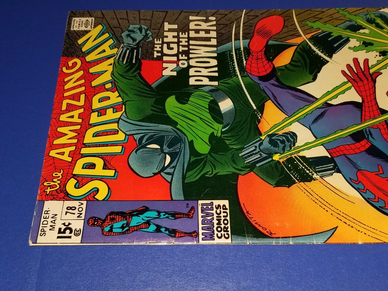 THE AMAZING SPIDER-MAN #78 1st appearance of The Prowler Marvel Comics