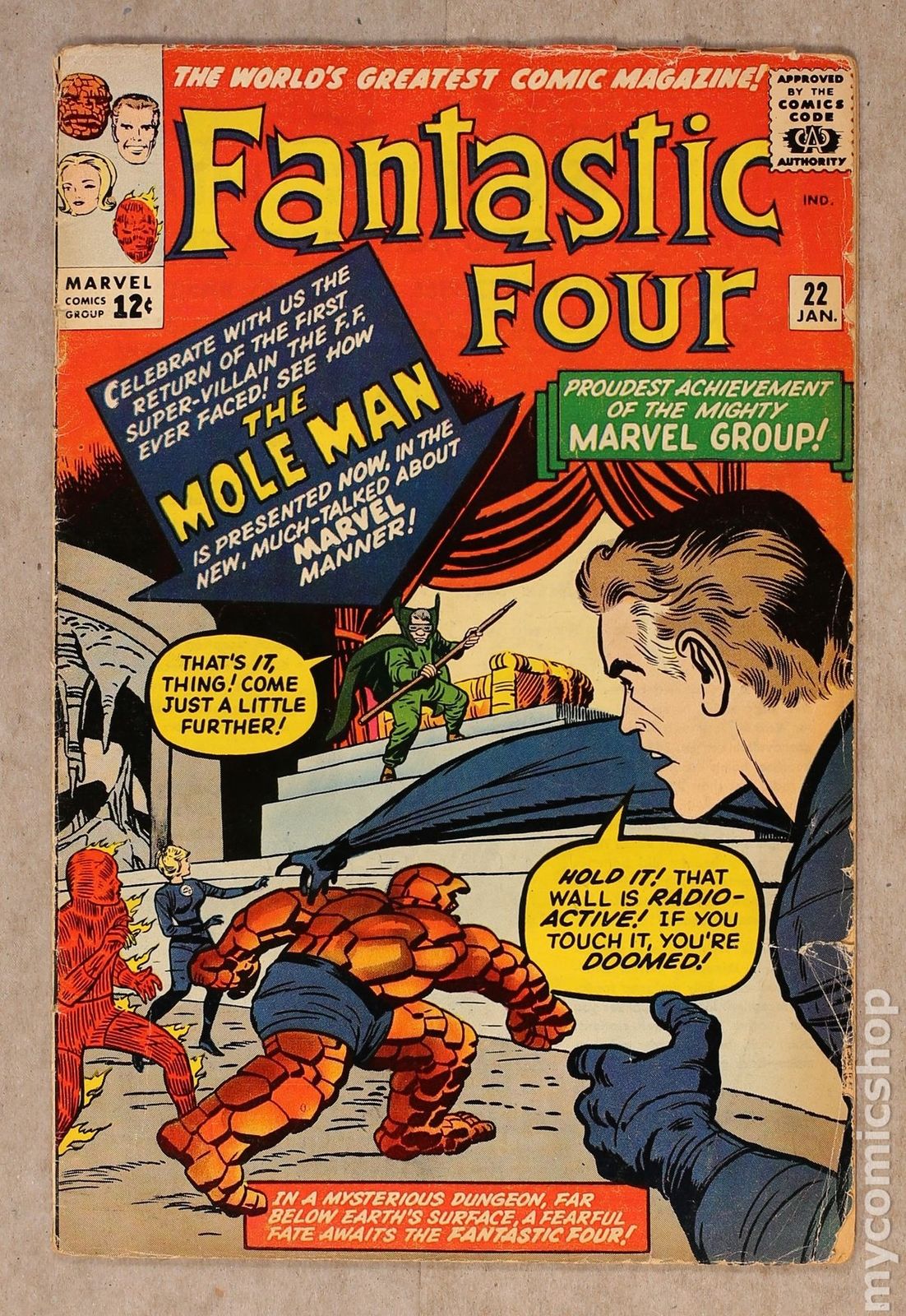 Fantastic Four (1961 1st Series) #22 GD 2.0