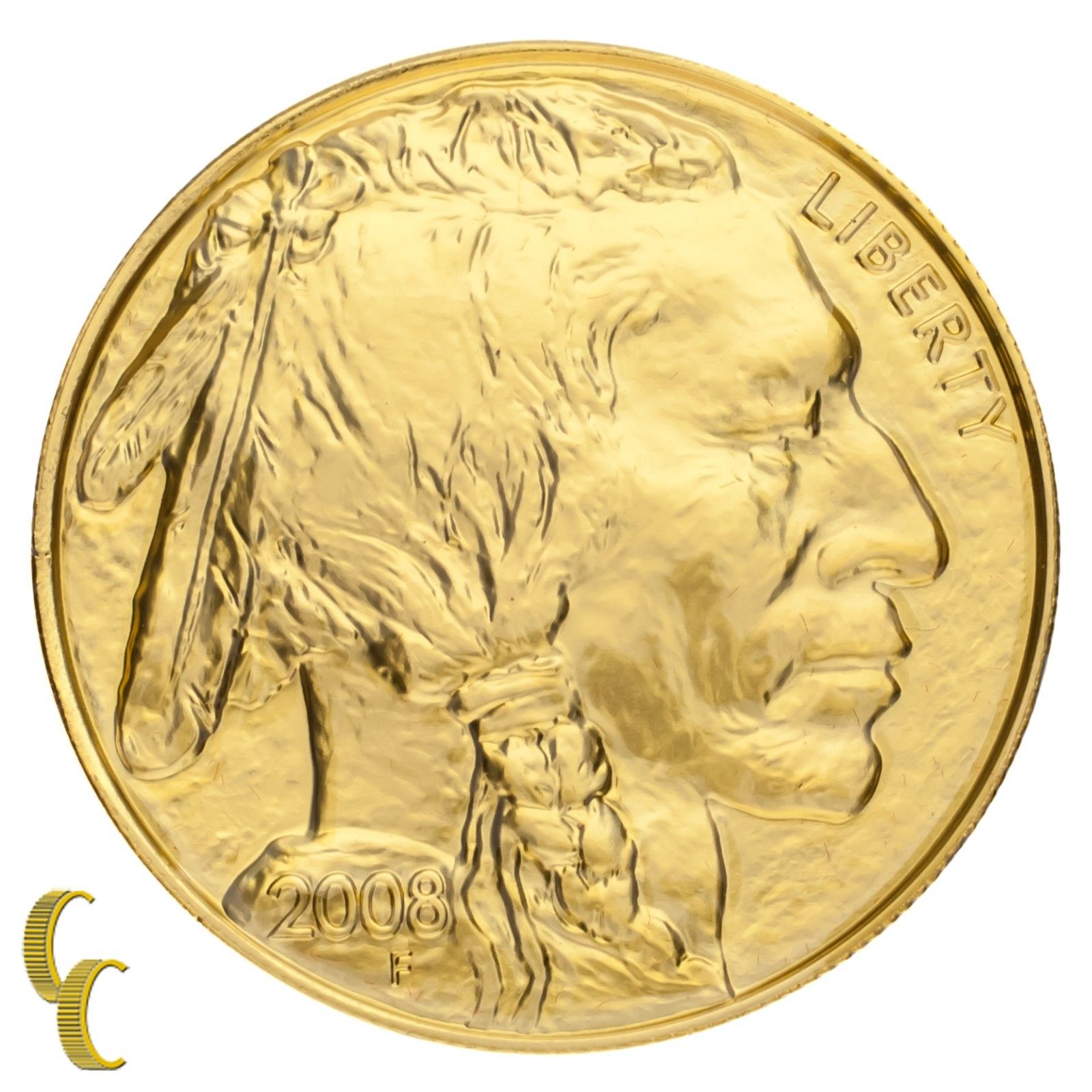 2008 American 1 oz Mint Sealed .9999 Gold Buffalo $50 Celebration Coin w/ Box