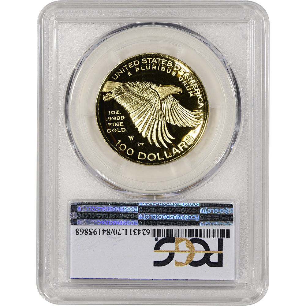 2017-W American Liberty Gold High Relief (1 oz) Proof $100 - PCGS PR70 FS