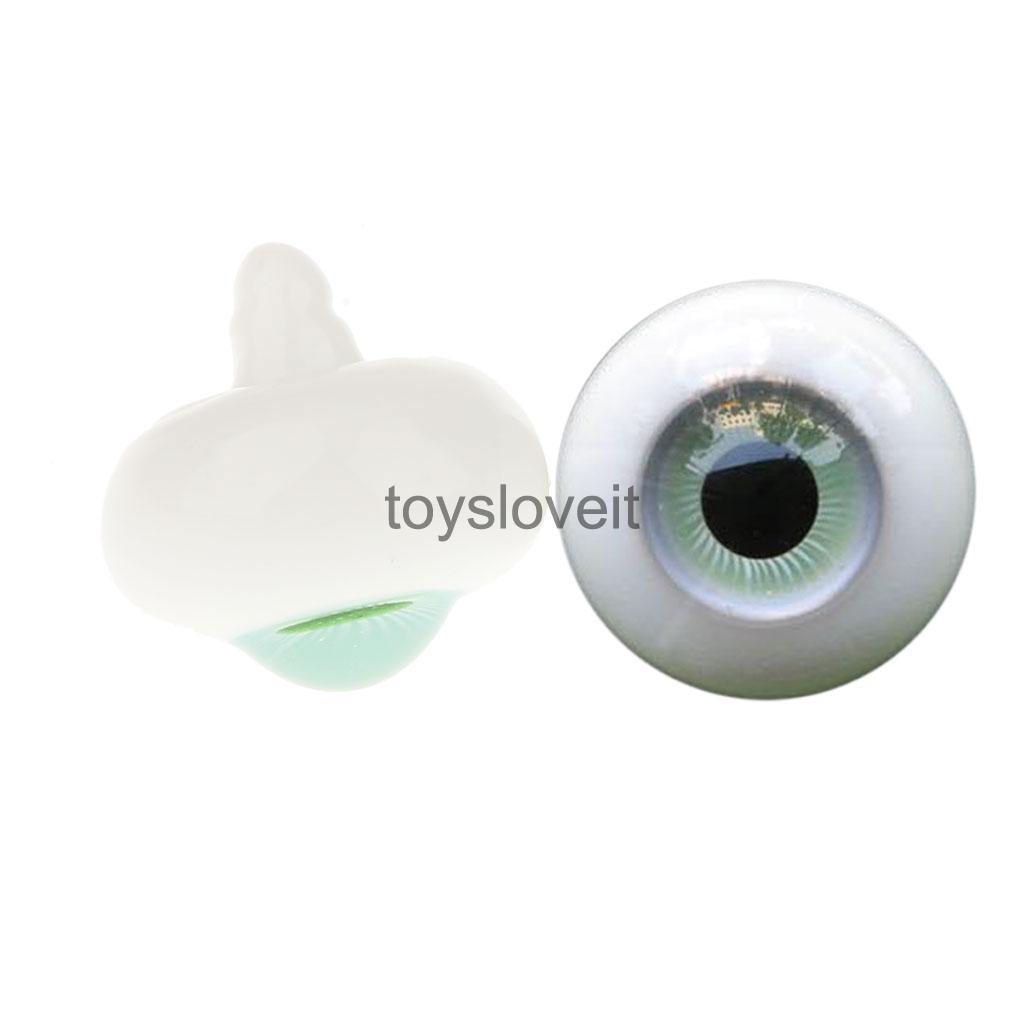 Pack of 2 Vivid Eyes Eyeballs 14mm FOR SD DOD LUTS Doll Puppet DIY BO 06