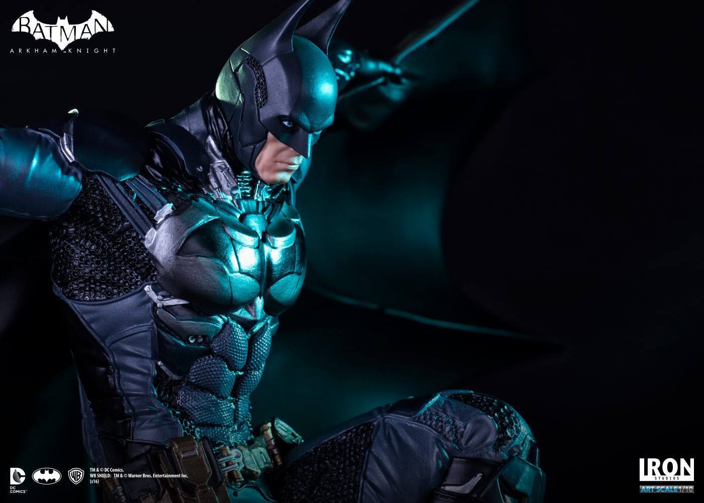 Brand New BATMAN Arkham Knight IRON STUDIOS 1/10 Art Scale 7" Polystone Statue