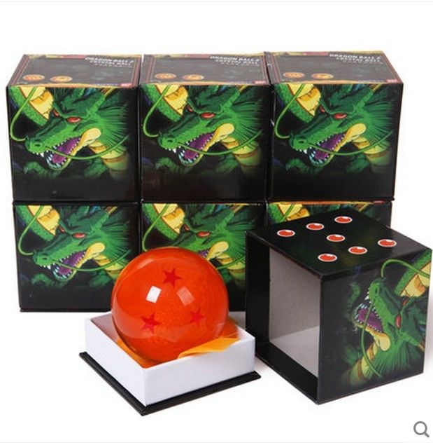 Anime Dragonball Z DBZ Star Crystal Ball Cosplay Prop Toy 7.6cm New In Box