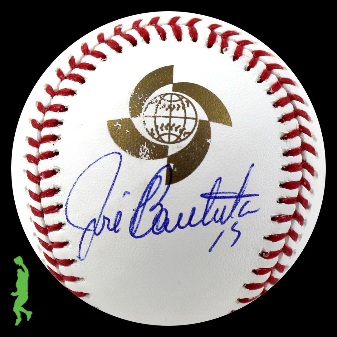 JOSE BAUTISTA AUTOGRAPHED SIGNED 2017 WBC BASEBALL BALL BLUE JAYS JSA COA