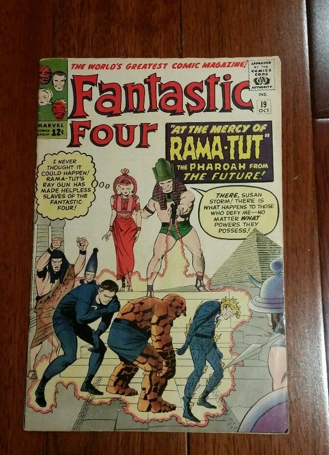 Fantastic Four #19 (1963 Marvel) 1st appearance of Rama-Tut FN/VF