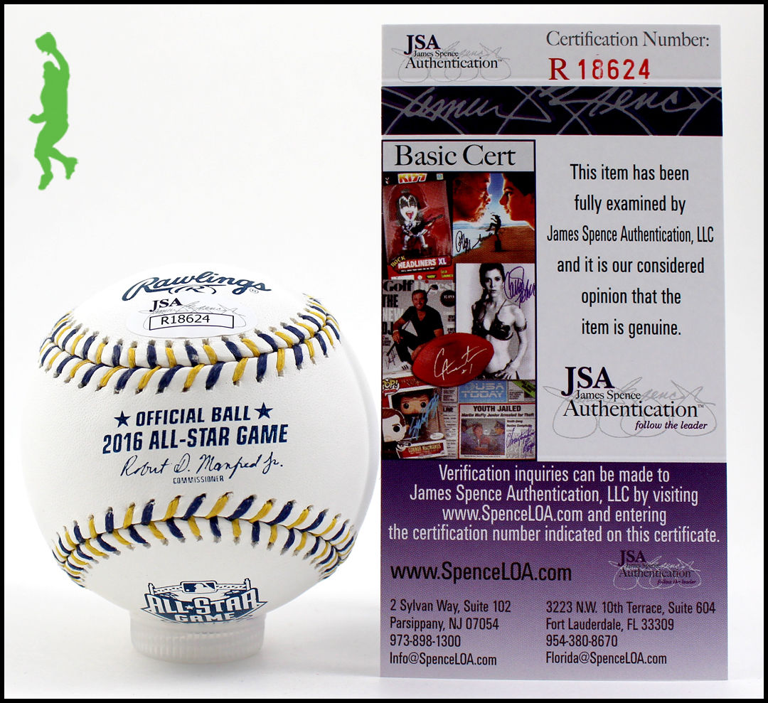 IAN DESMOND AUTOGRAPH SIGNED 2016 ALL-STAR BASEBALL BALL RANGERS ROCKIES JSA COA