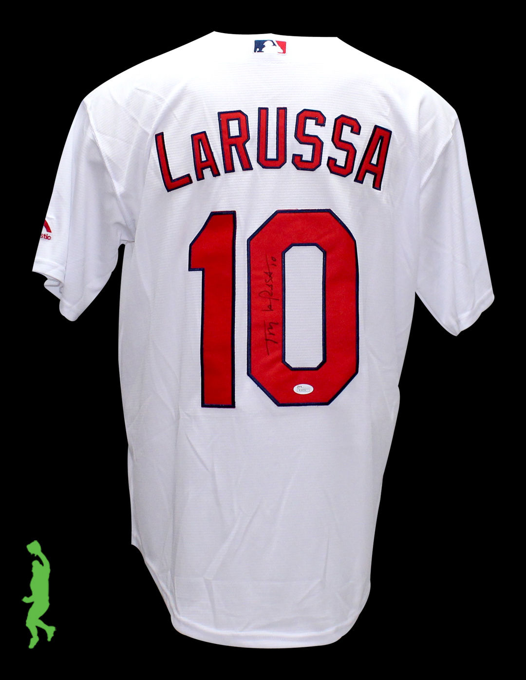 TONY LARUSSA AUTOGRAPHED SIGNED ST. LOUIS CARDINALS BASEBALL JERSEY JSA COA