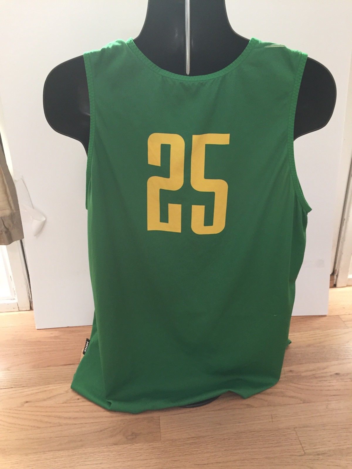 Chris Boucher Oregon Ducks Basketball Practice Worn Used Jersey Reversible XL