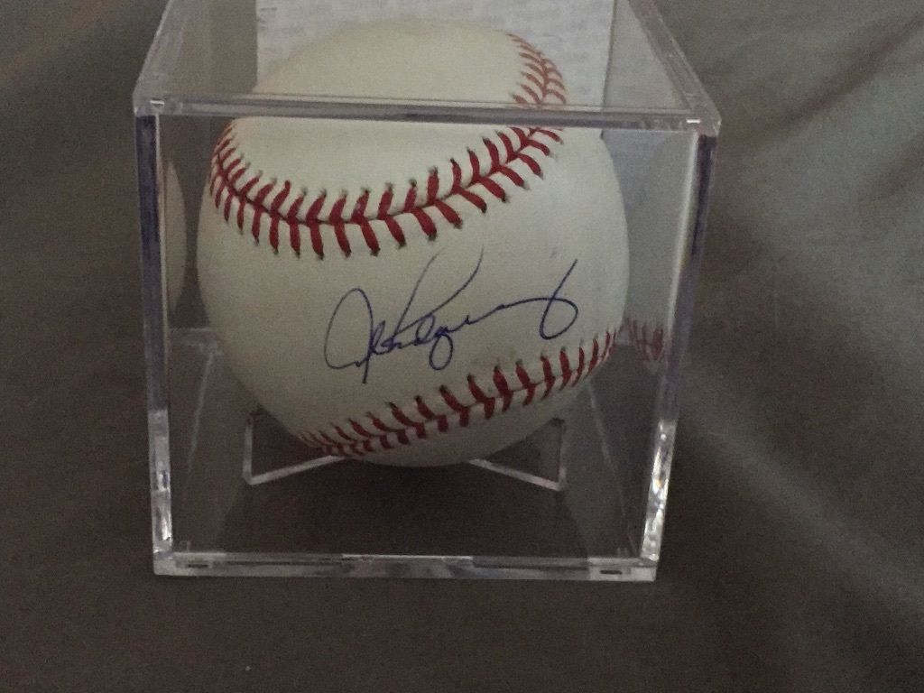 Alex Rodriguez A-Rod signed autographed baseball ball New York Yankees PSA/DNA