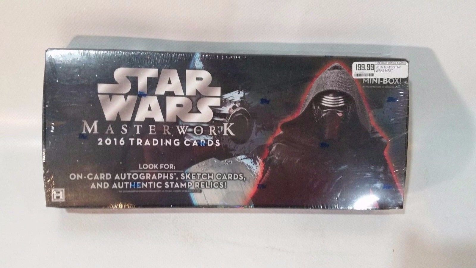 Topps Star Wars Masterwork 2016 Trading Cards Factory Sealed Hobby Box