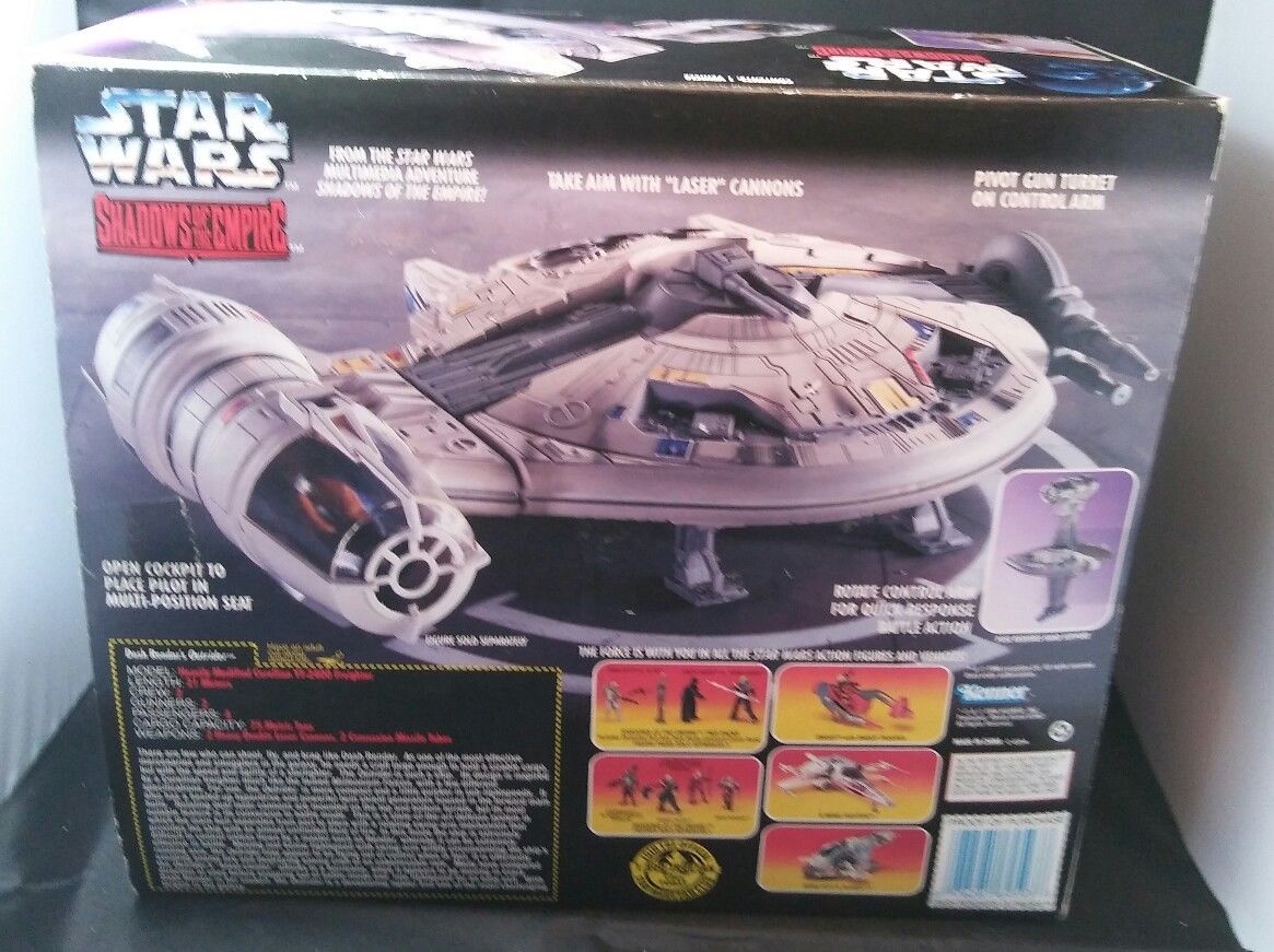 STAR WARS SHADOWS OF THE EMPIRE DASH RENDAR'S OUTRIDER BY KENNER 1996 BRAND NEW